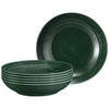 SUPPENTELLER Terra Moosgrün ø 21,2 cm 6er Set - Dunkelgrün, Keramik (21.2cm) - Seltmann Weiden