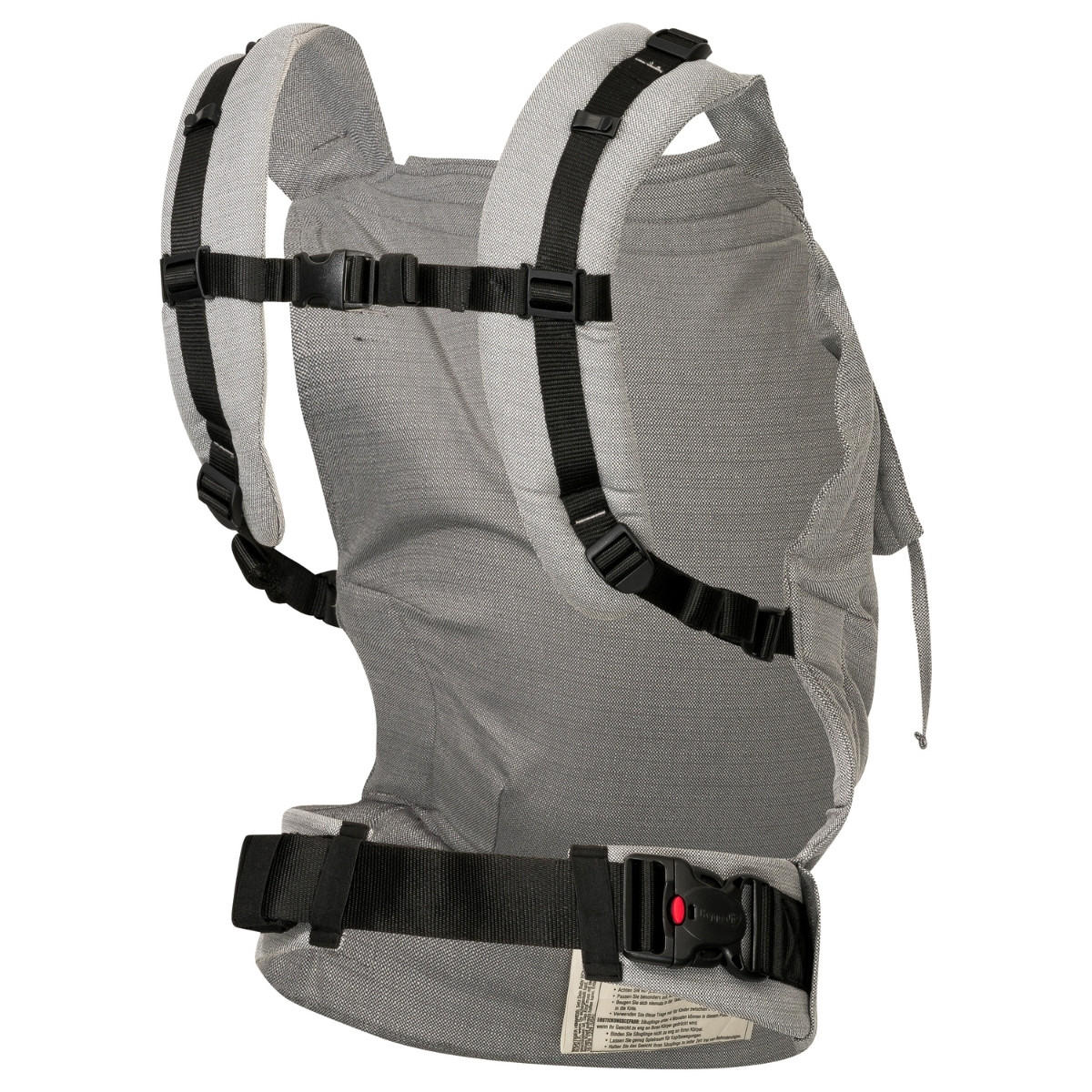 BABYTRAGE Buckle Toddler - Grau, Textil (26.5/7.2/38.5cm) - Hoppediz