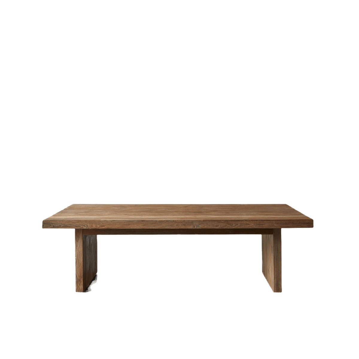 COUCHTISCH Joaquin Natur aus Teak - Naturfarben, Holz (80/150/45cm) - Tikamoon