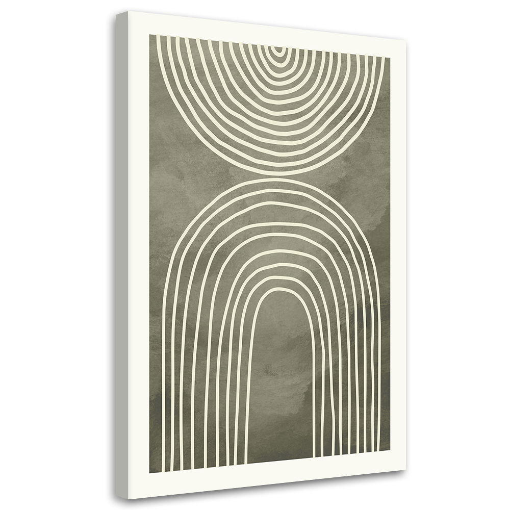 KUNSTDRUCK Grün 70/100 cm - Grün, Textil (70/100cm) - KUNSTLOFT