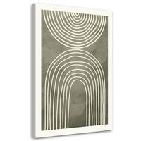KUNSTDRUCK Grün 70/100 cm - Grün, Textil (70/100cm) - KUNSTLOFT
