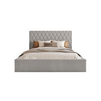 POLSTERBETT Cupo 120x200 cm, Grau - Grau, Textil (120/200cm) - Fedve