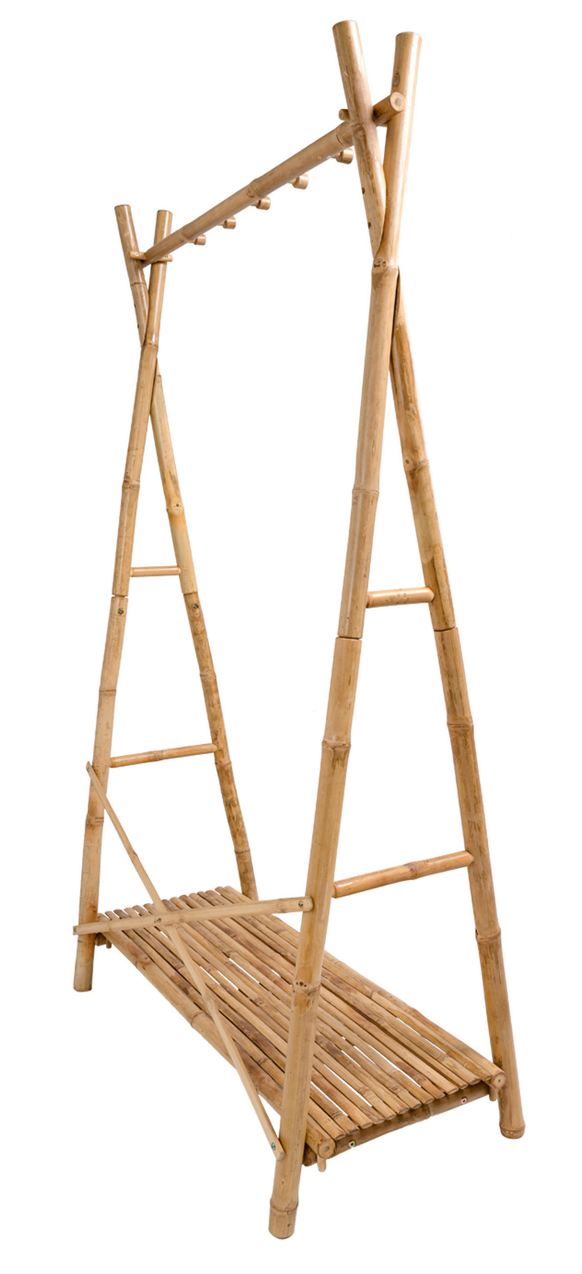 GARDEROBE Holz Braun - Braun, Holz (102/189.5/50cm) - Nordlys