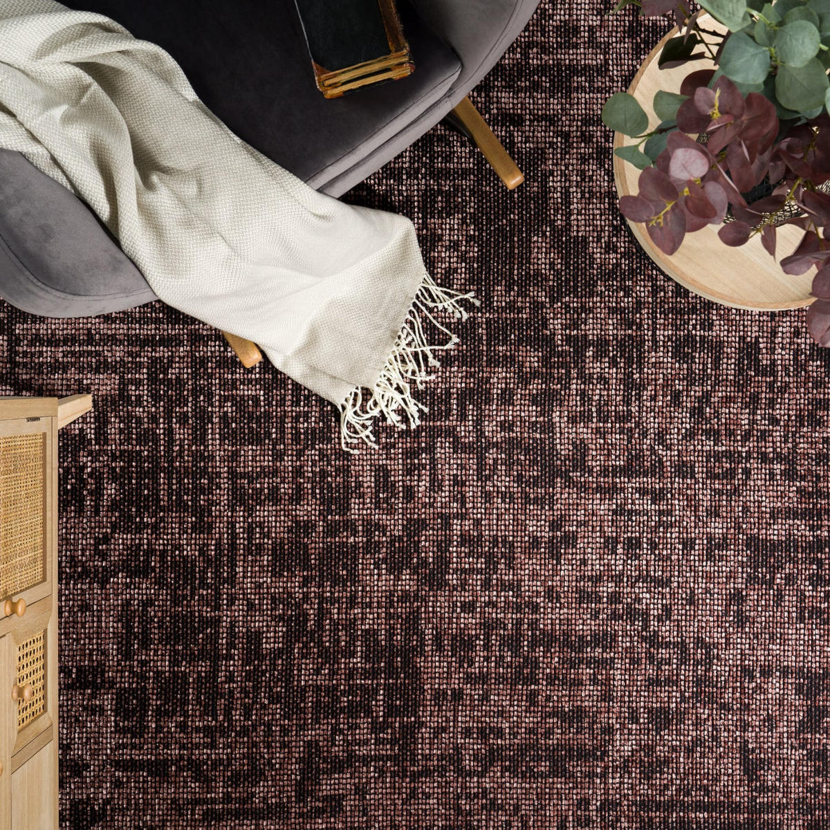 KURZFLORTEPPICH 240/340 cm Melbourne 690 - Taupe, Kunststoff (240/340cm) - Paco Home