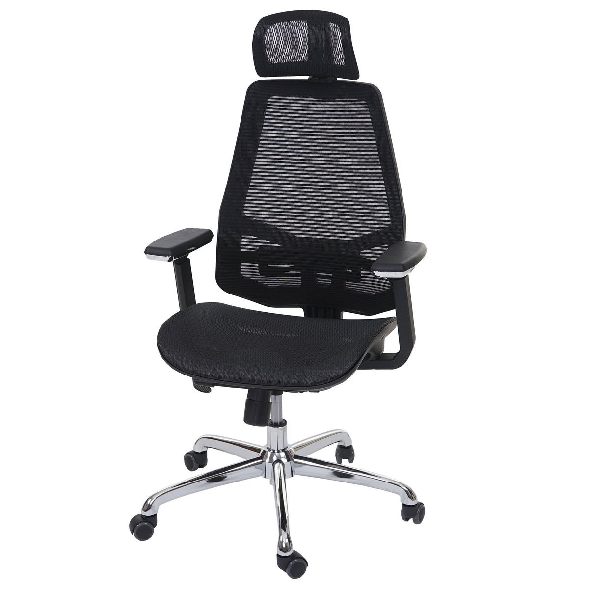 BÜROSTUHL Schwarz, Schwarz - Schwarz, Textil (65/120/62cm) - MCW
