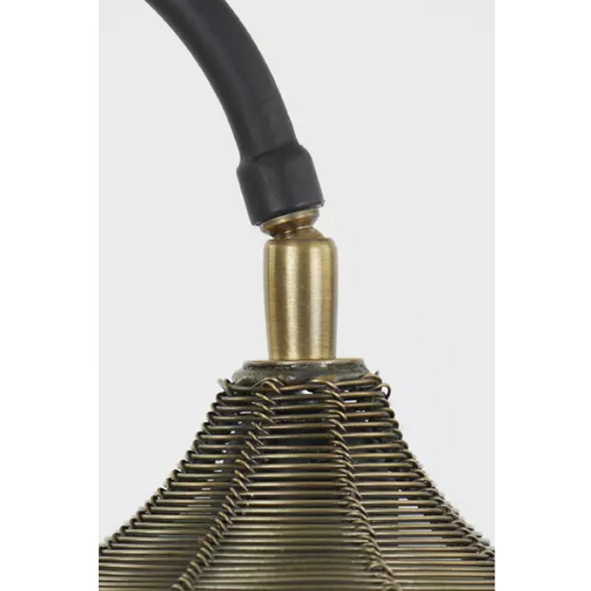 TISCHLAMPE Alvaro Bronze Ø27/61 cm - Bronzefarben, Metall (27/20/61cm) - Light & Living