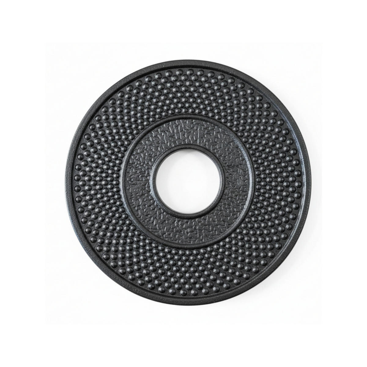 UNTERSETZER Gusseisen Hoshi Ø 13 cm - Schwarz, Metall (13/13cm) - AROMELIO