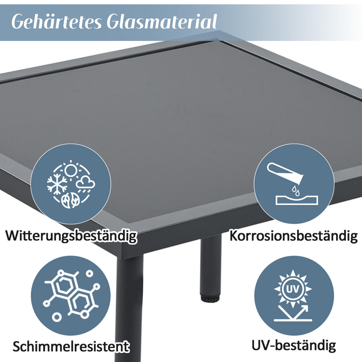 LOUNGESET Grau+Schwarz Eck Mit Sofa Couchtisch Hocker - Schwarz, Kunststoff - FLIEKS