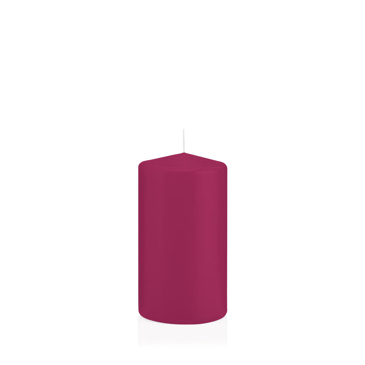 STUMPENKERZEN Cardinal Ø 68 x 130 mm, 12 Stück - Lila, Paraffin (7/13cm) - Wiedemann Kerzen