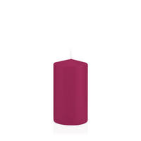 STUMPENKERZEN Cardinal Ø 68 x 130 mm, 12 Stück - Lila, Paraffin (7/13cm) - Wiedemann Kerzen