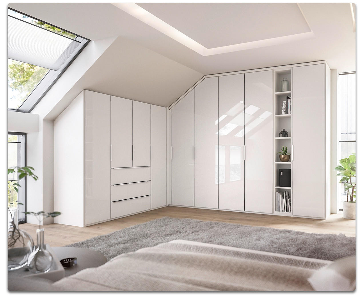 Schlafzimmer Dachschräge