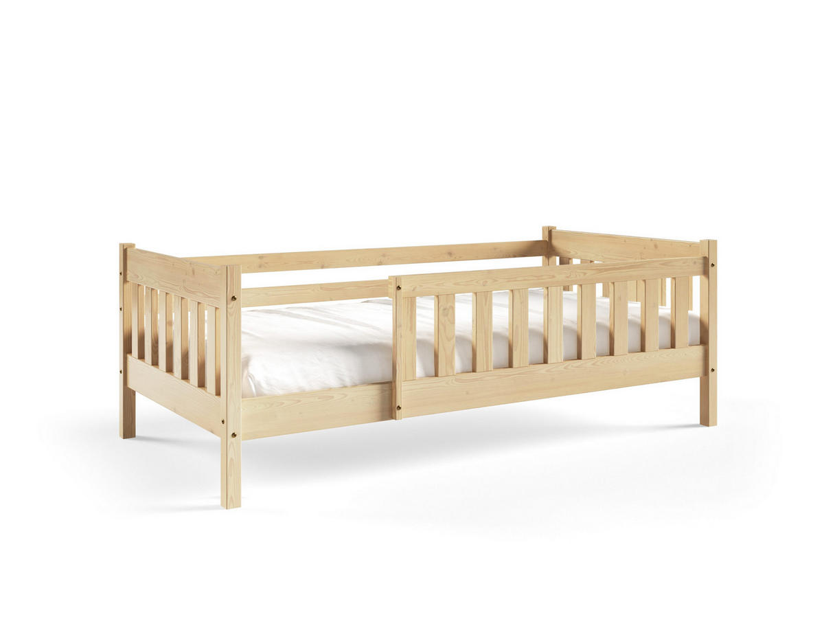 KINDERBETT ELSA 80x190 cm Kieferfarben - Kieferfarben, Holz (80/190cm) - MASSENO