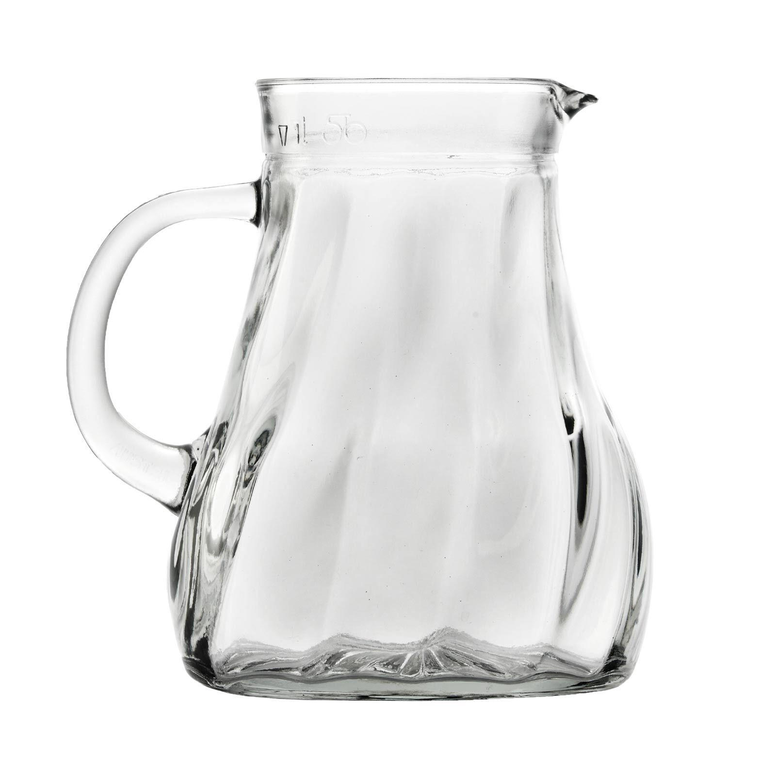 KRUG Salzburg transparent 1 l 6er Set - Transparent, Glas (1L) - Stölzle Lausitz