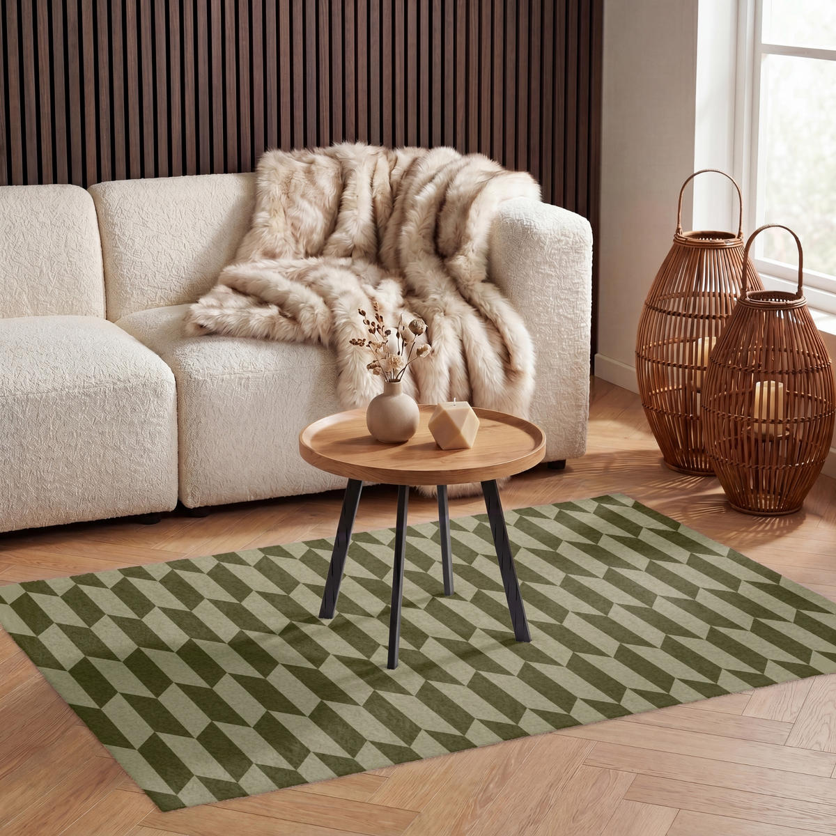KOBERCE - Vzor - abstraktný - zelený - lietadlá - 120x80 cm - olivovozelená, textil/plast (120/0.4cm) - OnlyWow
