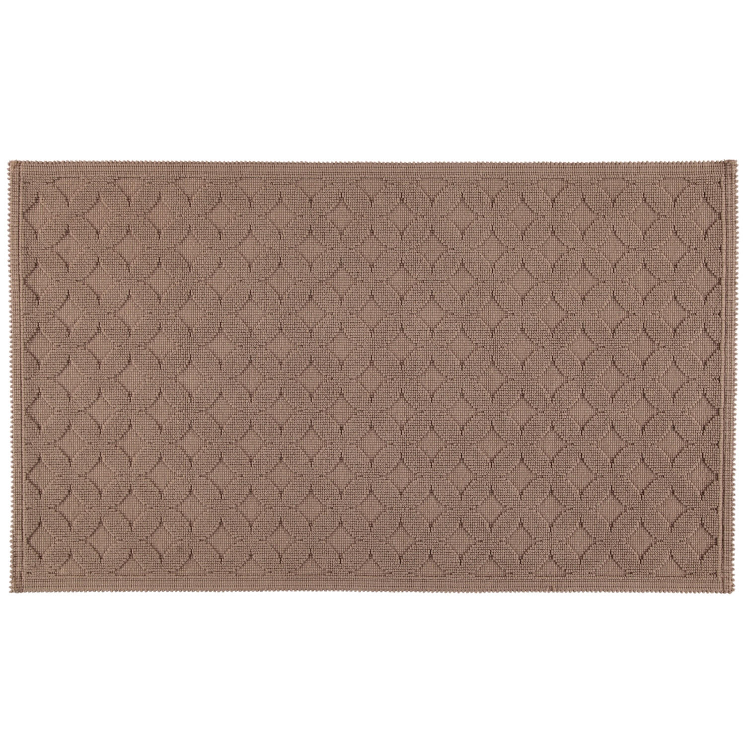 BADEMATTEN SEASIDE TAUPE - 58 - Taupe, Textil (70/120cm) - Rhomtuft