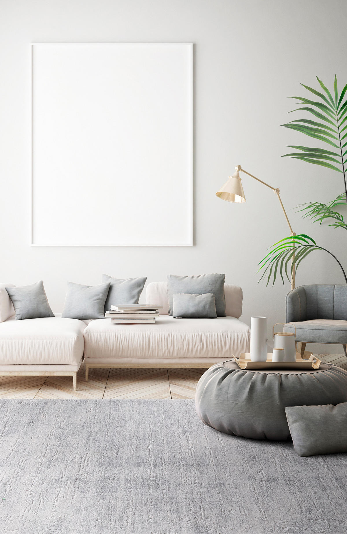 GLANZEFFEKT-TEPPICH Silber 80x300 cm - Silberfarben, Textil (80/300cm) - Tesso Living