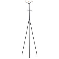 GARDEROBENSTÄNDER Schwarz Arnot - Schwarz, Metall (50/176/50cm) - Beliani