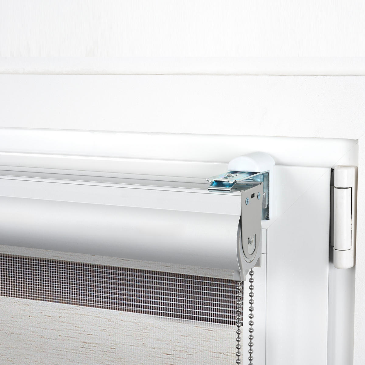 TAG-UND-NACHT-ROLLO Plus Easyfix Leinen 60x250 - Beige, Kunststoff (60/250/1cm) - STORESDECO