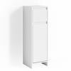 MIDISCHRANK Emma Weiß 30 x 95 cm - Weiß, Holzwerkstoff (30/95/30cm) - Vicco