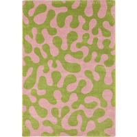 TEPPICH vintage abstrakt grün Groovy 120x160 cm - Grün, Textil (120/160cm) - Nazar Rugs