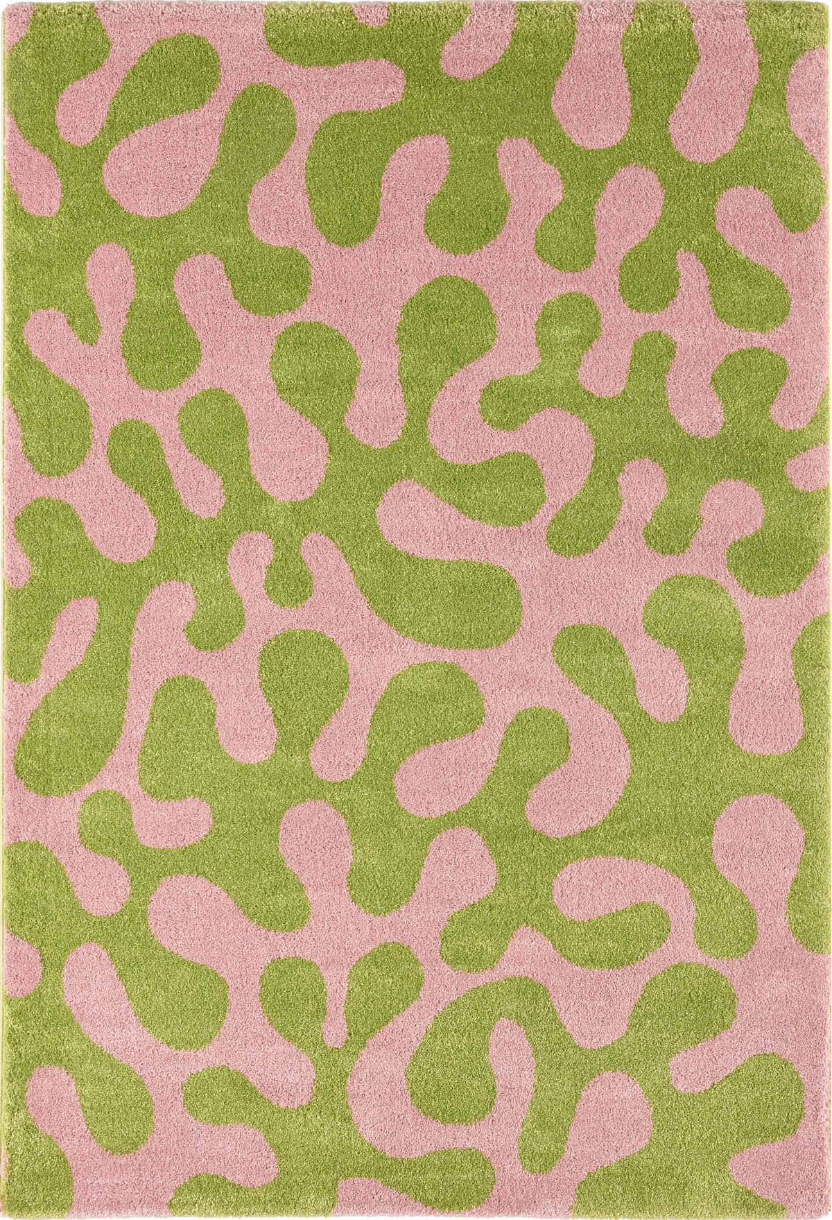 TEPPICH vintage abstrakt grün Groovy 120x160 cm - Grün, Textil (120/160cm) - Nazar Rugs