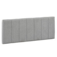 KOPFTEIL 150x60 cm Creta Grau - Grau, Textil (8/60/150cm) - VS Venta-stock