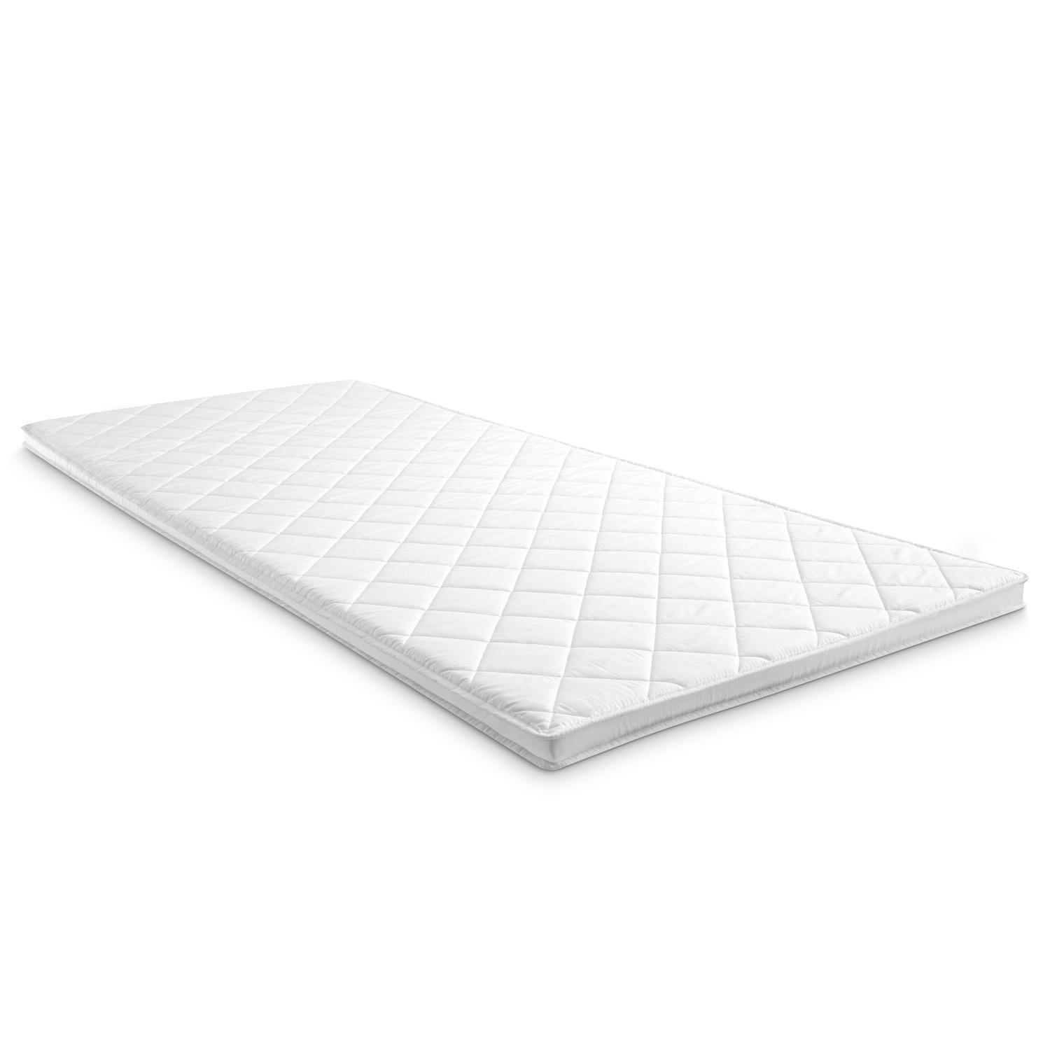 TOPPER T6 100x200 cm - Weiß, Textil (100/200cm) - Matratzen Discount