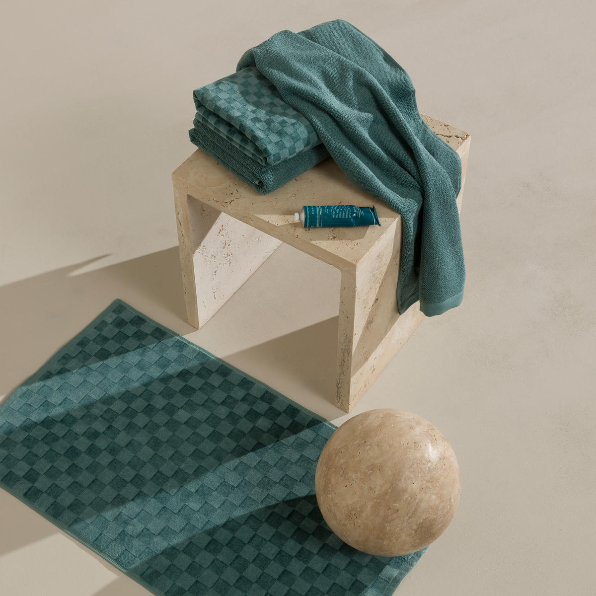 HANDTUCH MONOCHROME - Grau, Textil (50/100cm) - MÖVE