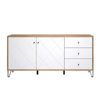 SIDEBOARD Touch Weiß - Weiß, Holzwerkstoff (183/76/40cm) - Trendteam