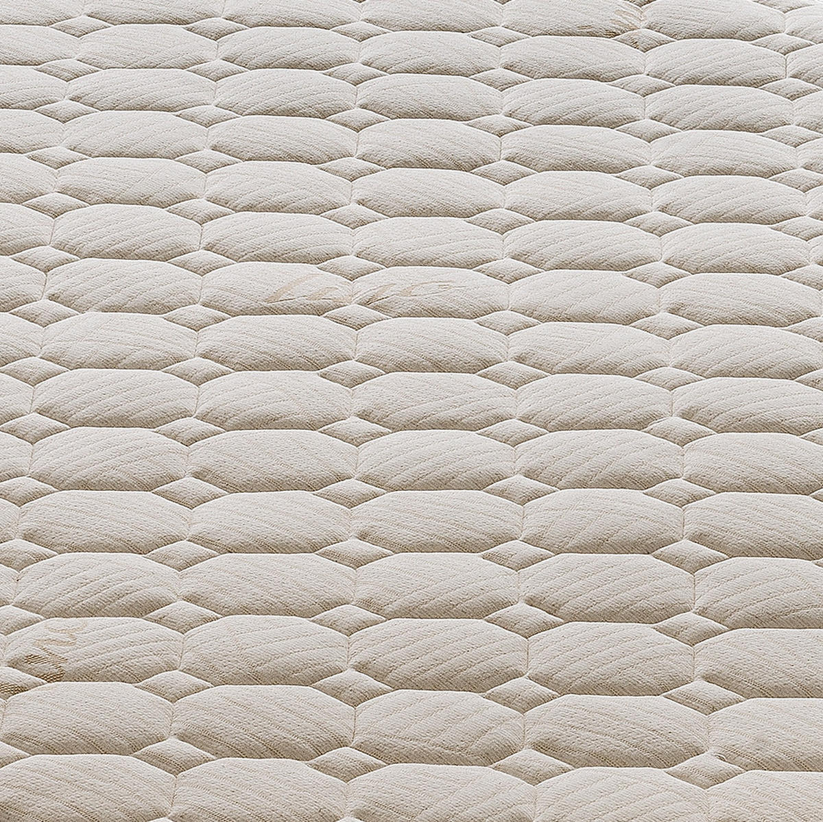 MATRATZE 200x200, Höhe 21 cm, Memory-Schaum, DIAMANTE - Weiß, Textil (200/200cm) - iLoveSleep