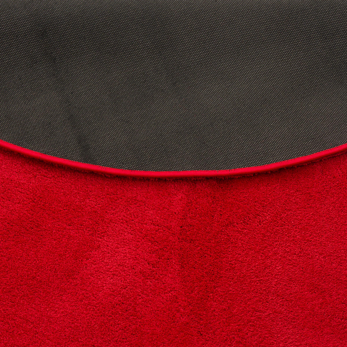 SUPER SOFT KINDER HOCHFLOR TEPPICH SILKY KIDS RUND - Rot, Textil (200/200cm) - Pergamon