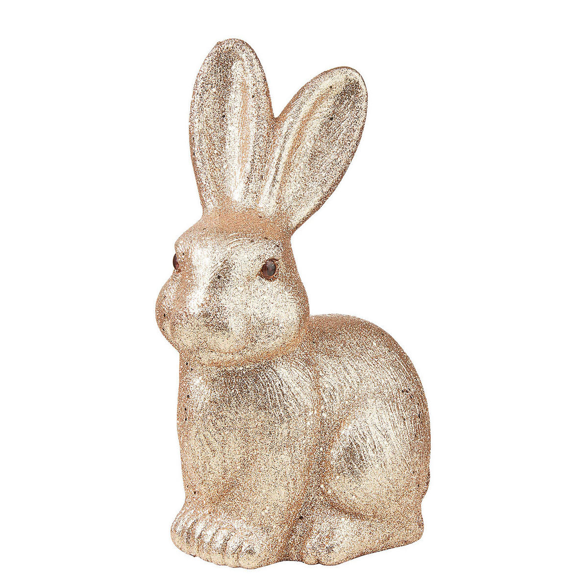 DEKO-HASE Easter 6Er-Set - Beige, Kunststoff (14/22/10cm) - Butlers