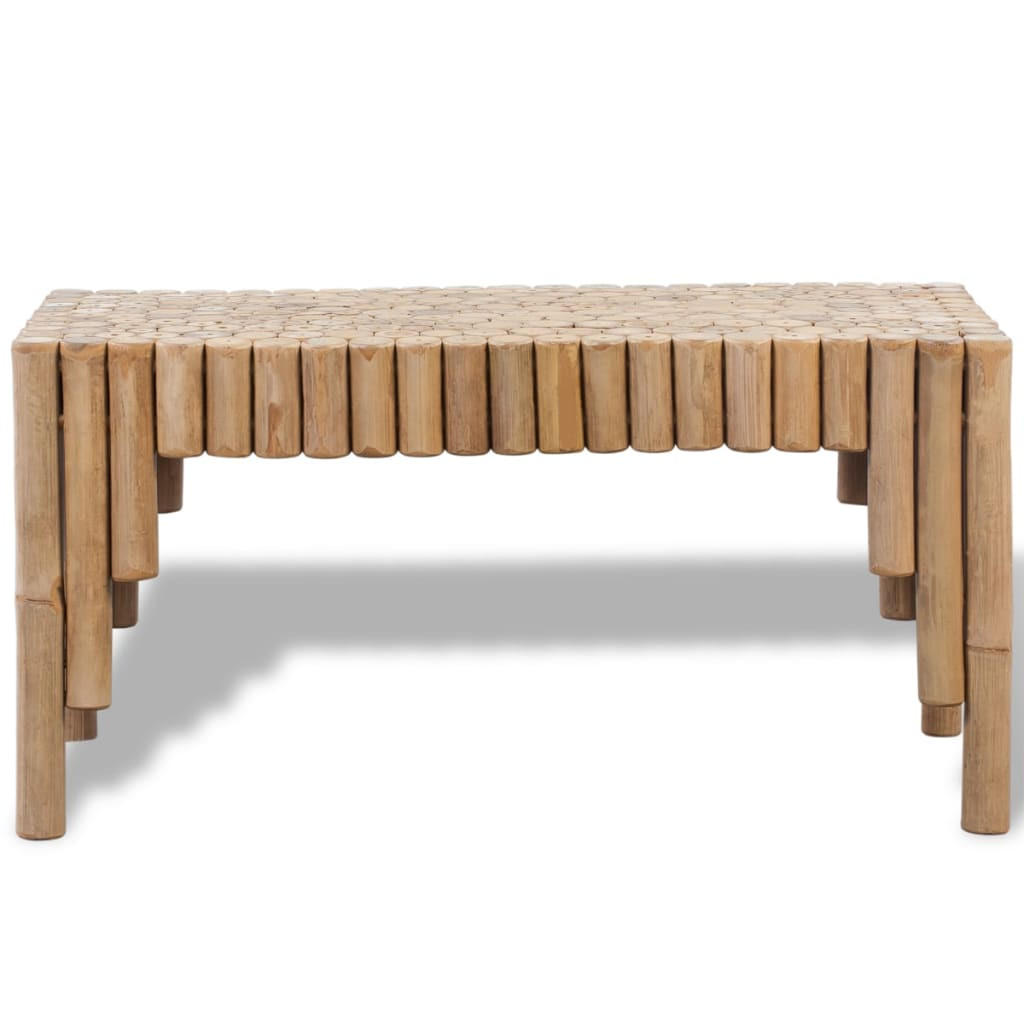 COUCHTISCH Bambus - Braun, Holz (35/70/35cm) - furnicato