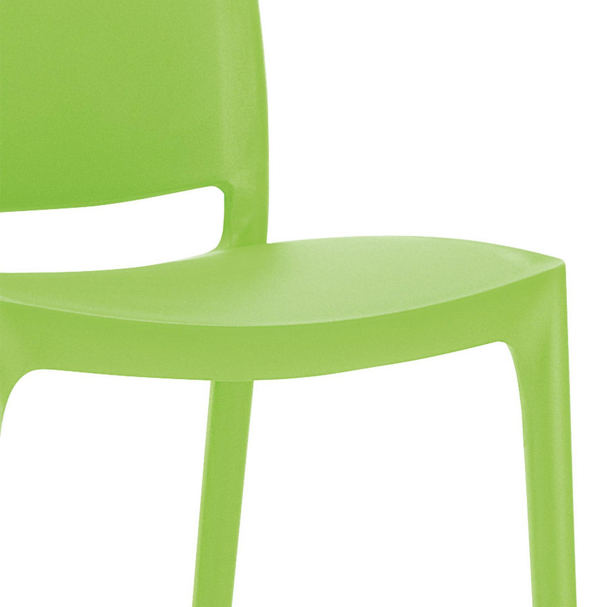 STUHL ENZO Hellgrüner - Grün, Kunststoff (44/81/45cm) - Légia Home