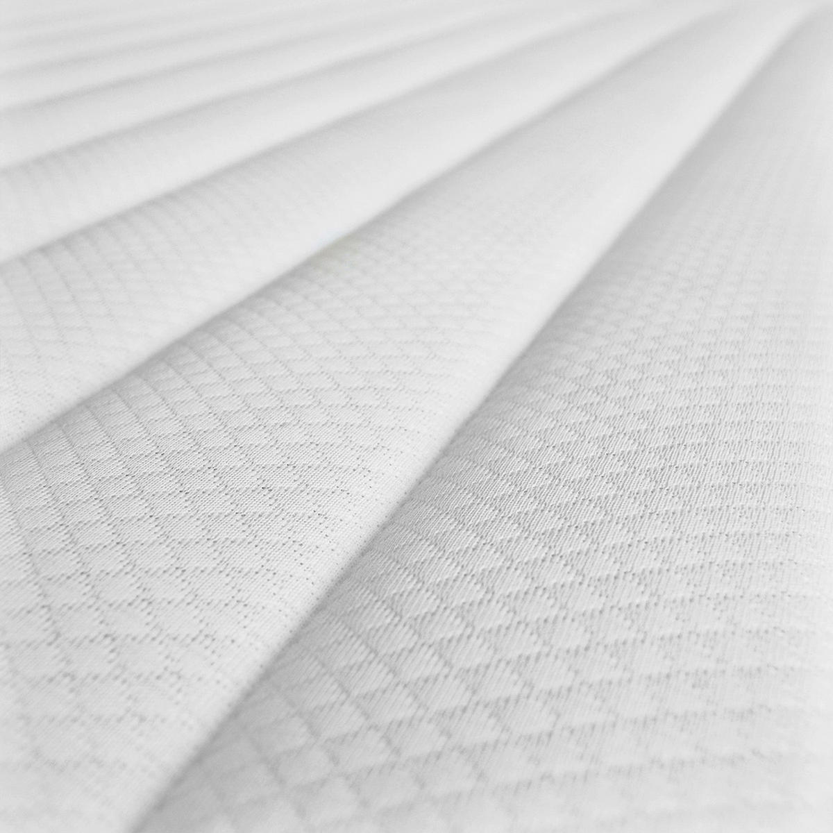 KALTSCHAUMMATRATZE 160x200 H2 H3 - hygienisch und allergikergeeignet - pflegeleichter Bezug - ideal für Gästezimmer oder Ferienwohnung - Höhe 15 cm - Weiß, Textil (160/200cm) - Mister Sandman
