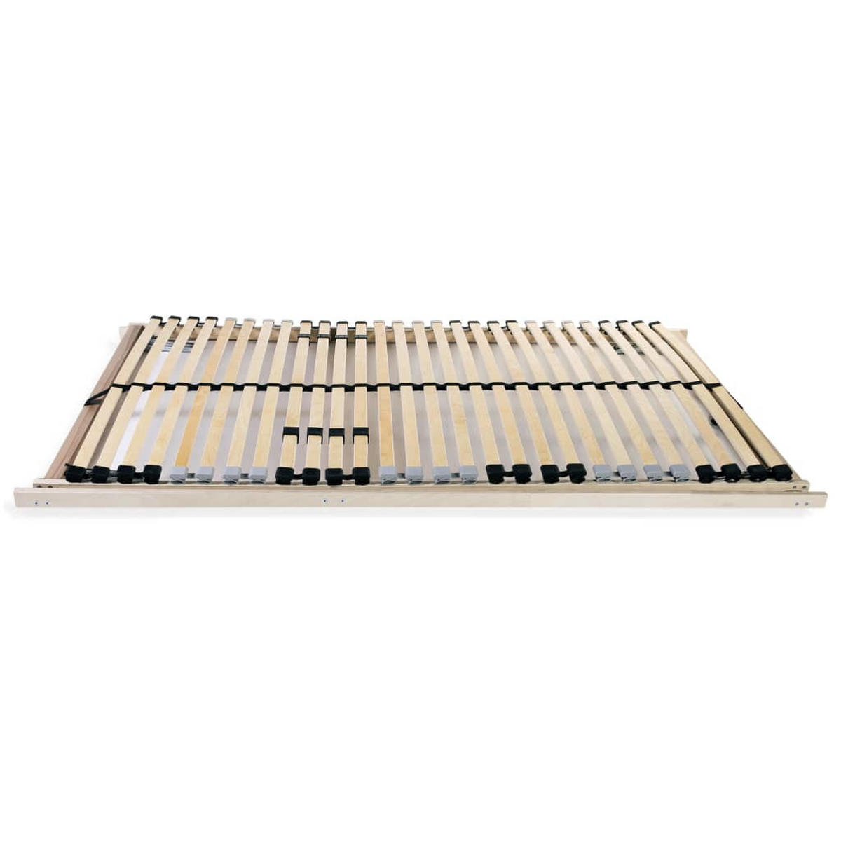 LATTENROST Mit 28 Latten 7 Zonen 70/200 Cm - Braun, Holz (70/200cm) - vidaXL