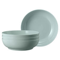 FOODBOWLS Beat Color Glaze Arktisblau ø 25,5 cm 4er Set - Blau, Keramik (25.5cm) - Seltmann Weiden