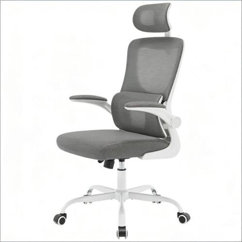 DREHSTUHL Ergonomisch Grau, Metall & Mesh, drehbar & rollbar, 67,5 x 62 x 123,5 cm - Grau, Metall (67.5/123.5/62cm) - Albatros