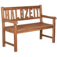 GARTENBANK Halbzeit - Naturfarben, Holz (120/94/60cm) - Mr. Deko