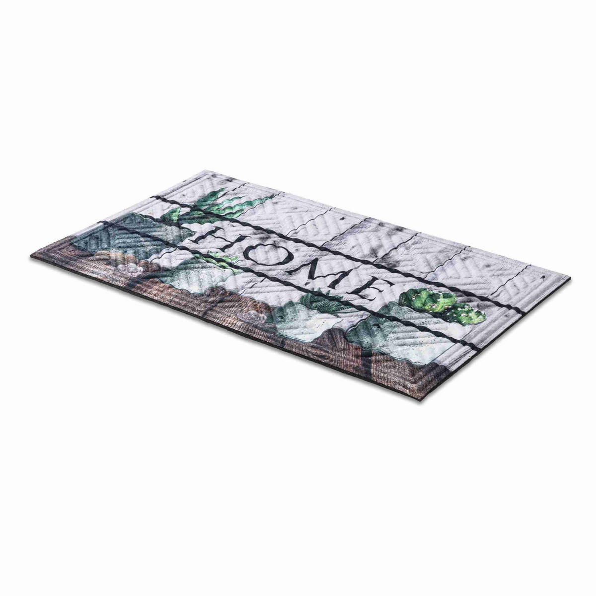 FUSSMATTE INDOOR UND OUTDOOR NUB DESIGN - Grün, Textil (75/45cm) - Astra