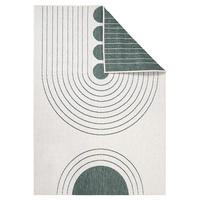 OUTDOOR-TEPPICH DuoRug 5739 Grün 200x290 cm - Grün, Textil (200/290cm) - carpet city
