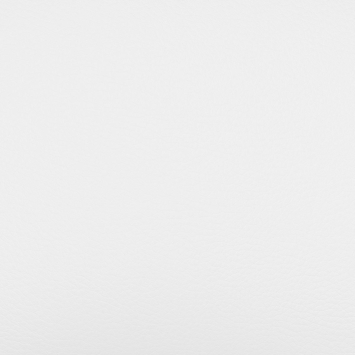 BARHOCKER 2er-Set Kunstleder Weiß Conway - Weiß, Textil/Metall (45/110/35cm) - Beliani