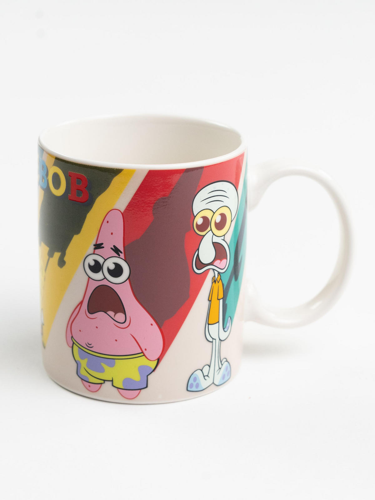 BECHER Spongebob Schwammkopf Zaubertasse Farbwechsel Mehrfarbig 320 ml - Multicolor, Keramik (0.32L)