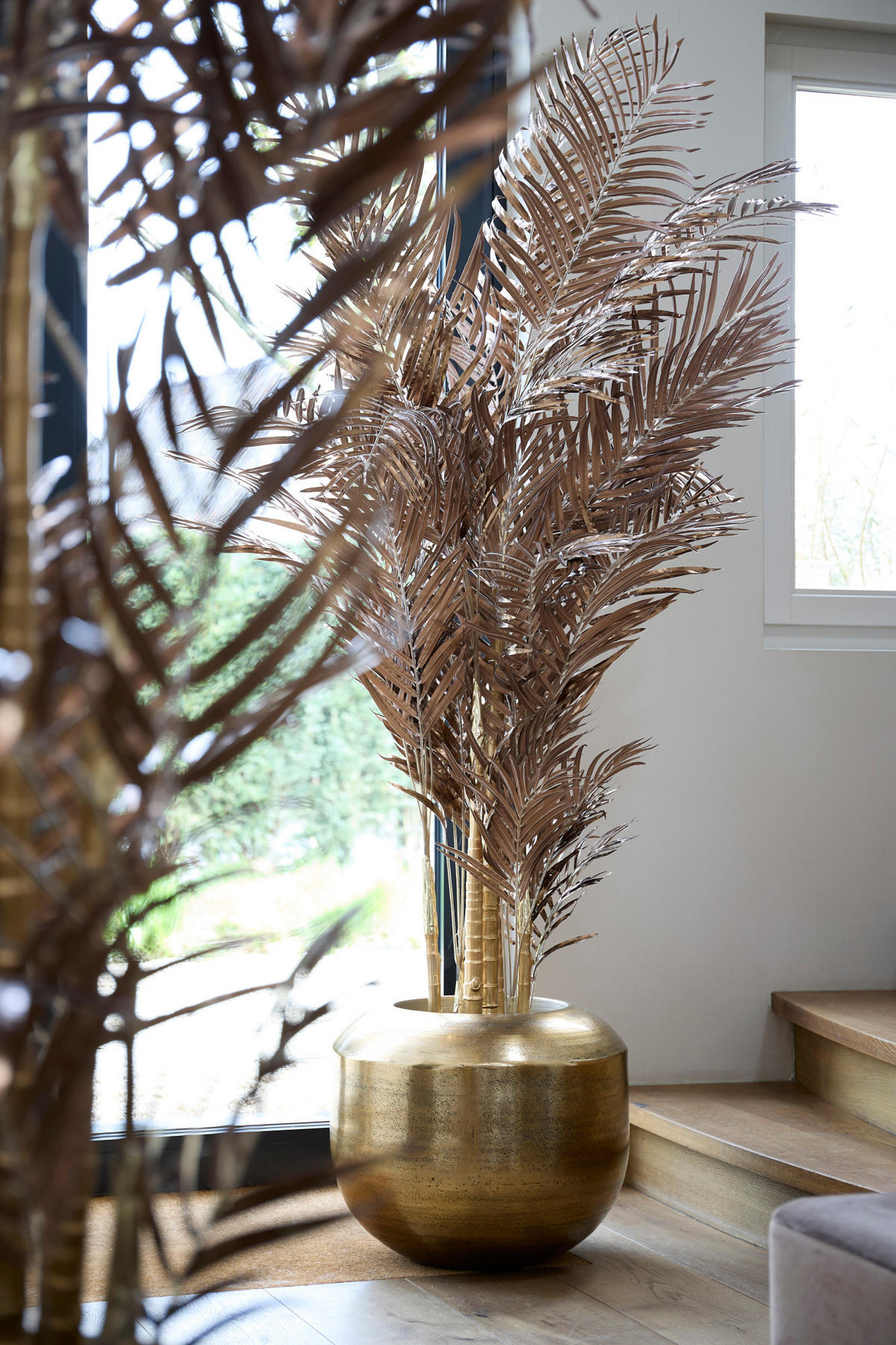 TOPF Louie Gold Ø66/54 cm - Goldfarben, Metall (66/54cm) - Light & Living