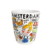 BECHER Blond City Icon Amsterdam in Bunt - 350 ml - Multicolor, Keramik (0.35L) - Blond Amsterdam