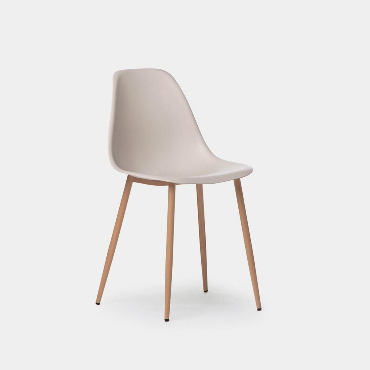 STUHL FÜR DRAUSSEN Nina Beige 45 cm x 80 cm - Beige, Kunststoff (45/80/53cm) - Klast Home