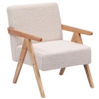 SESSEL Holz Weiß - Weiß, Holz (64/80/60cm) - Nordlys