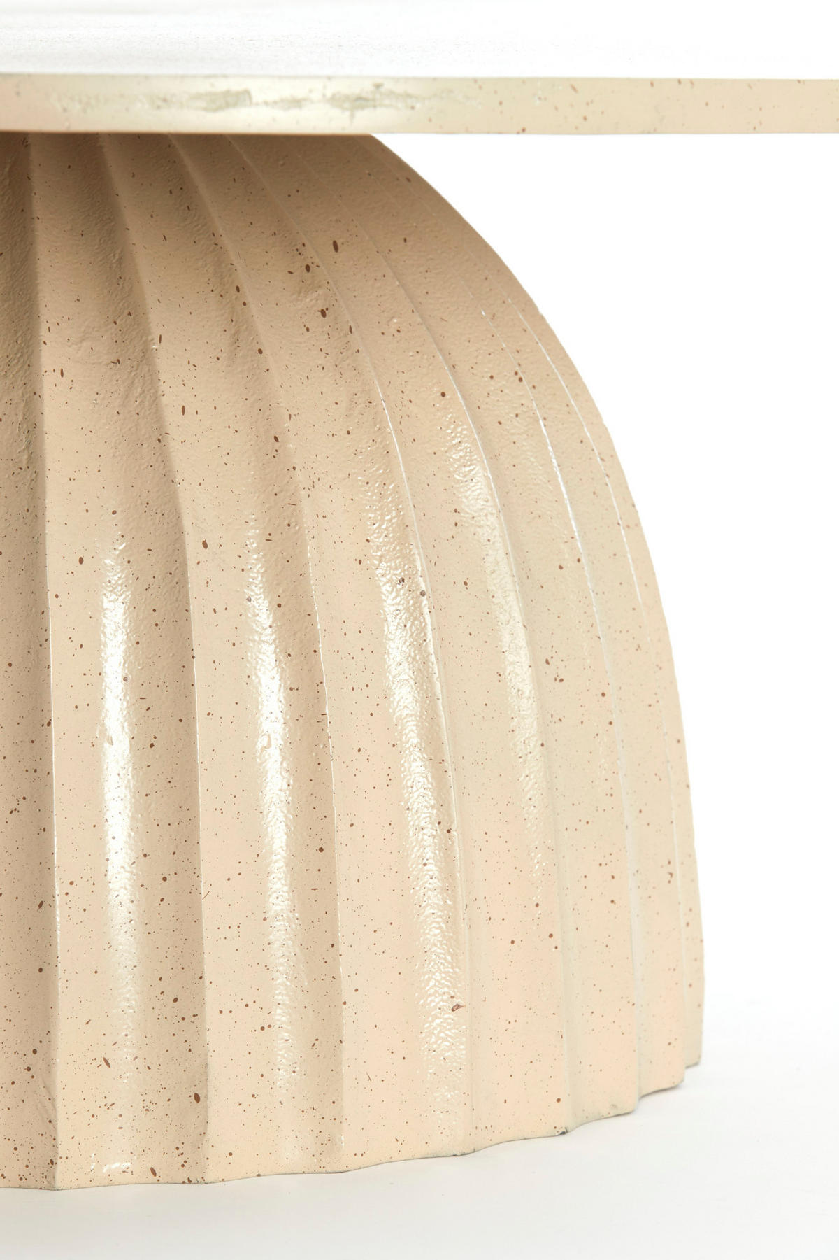 BEISTELLTISCH Veglia Braun Ø70/33,5 cm - Braun, Metall (70/70/33.5cm) - Light & Living