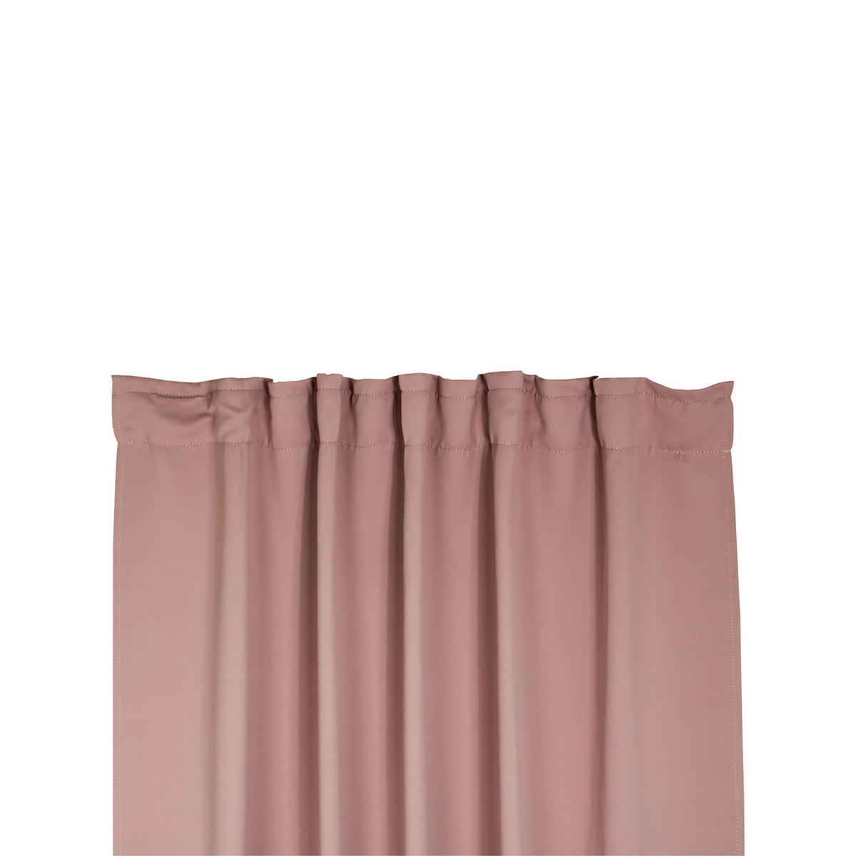 VERDUNKELUNGSVORHANG Kräuselband 140/175 cm Rosa - Rosa, Textil (140/175cm) - TiborTex