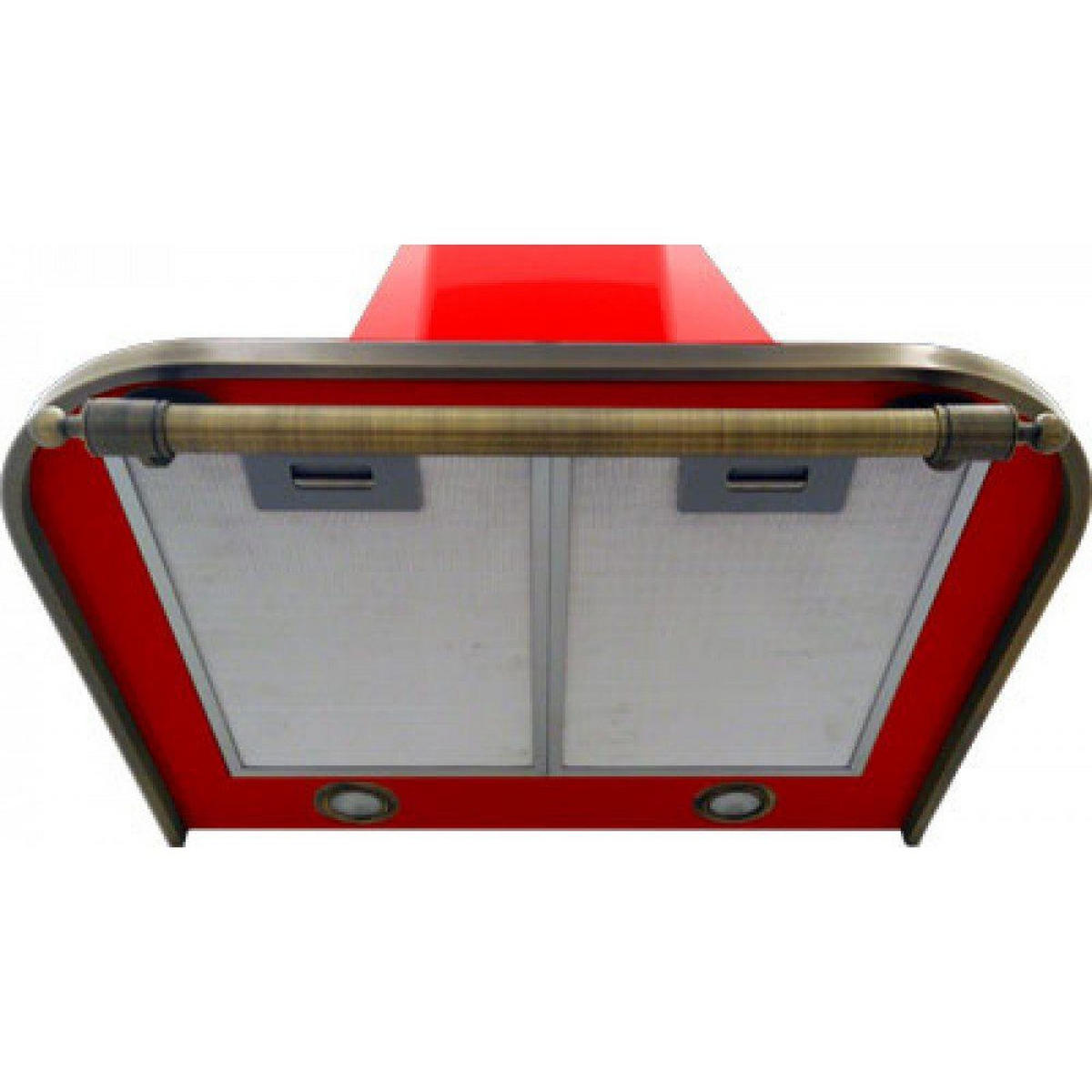 WANDHAUBE A 6315 RotEm Eco Bordeaux 60cm - Bordeaux, Metall (60/86.5/48cm) - Kaiser Küchengeräte